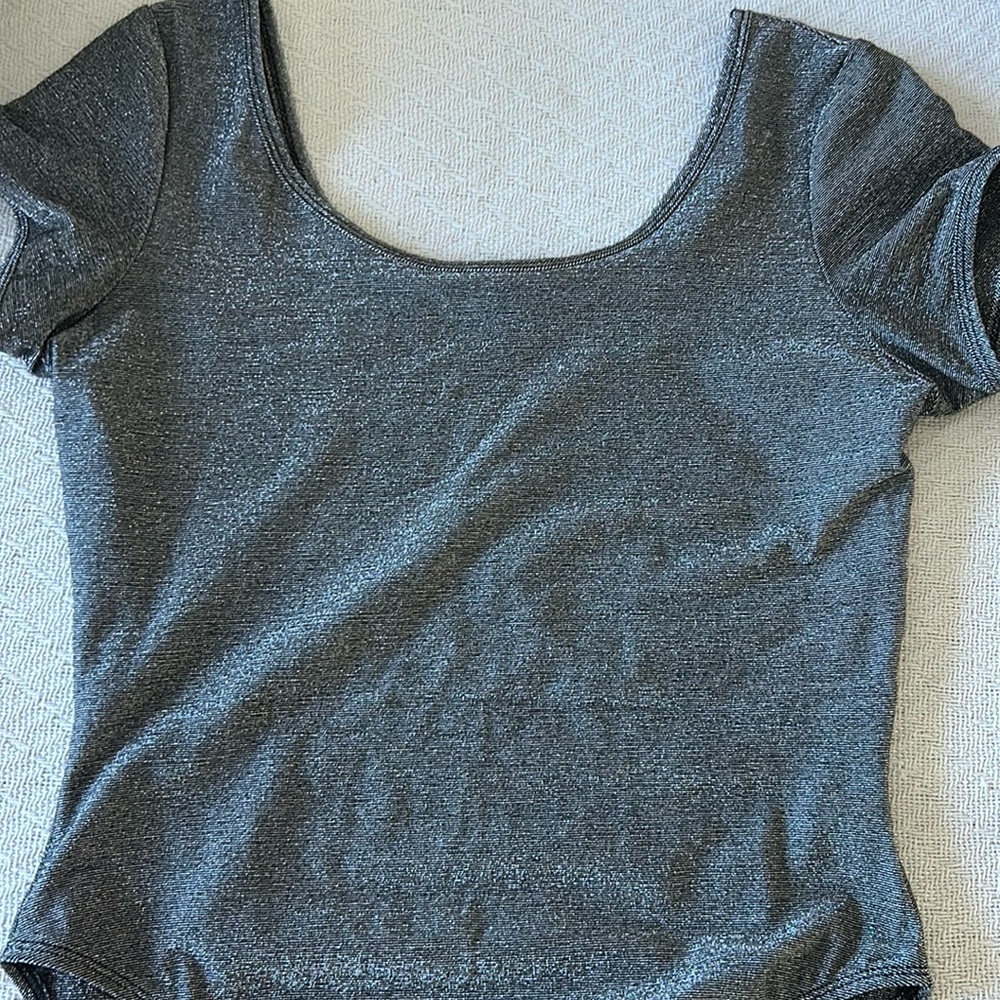 Vintage 90’s elements lurex bodysuit